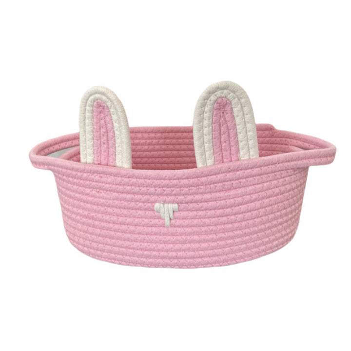 Ladies decorative storage basket with bunny ear design Kalsten