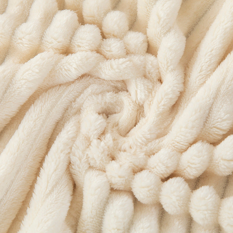 Women high-quality plush throw Kalsten
