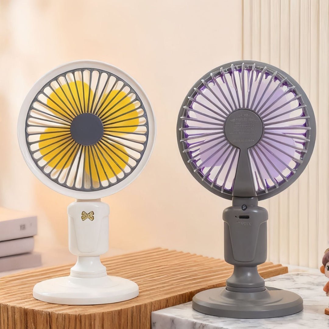 Women portable table fan with versatile tilt adjustment Kalsten