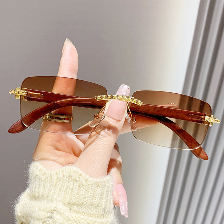 Women's elegant sunglasses with unique frame Kalsten