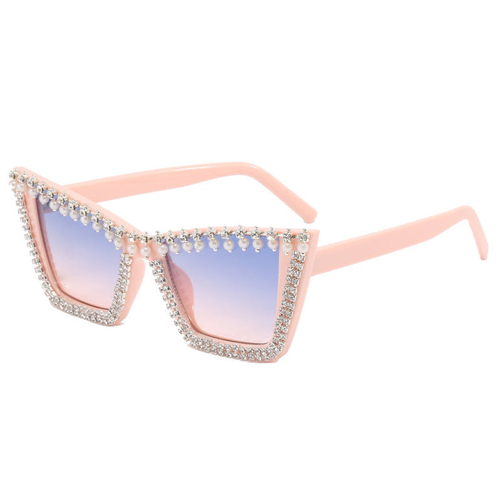 Ladies Glamorous Designer Sunglasses with Sparkling Frame Kalsten
