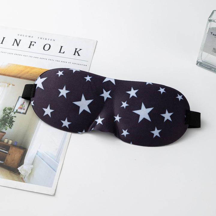 Unisex nan three-dimensional contour eye mask with memory foam, soft nose bridge and adjustable comfort band Kalsten