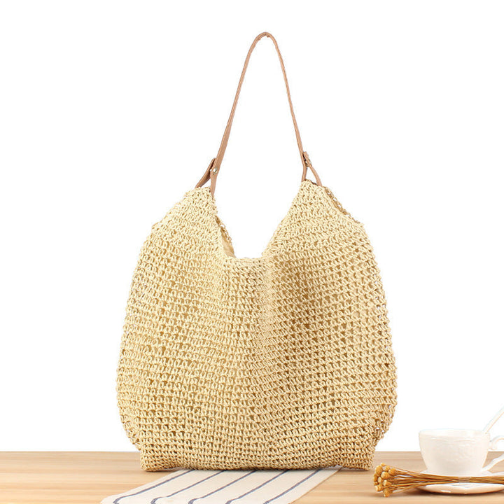Shoulder bag made of sustainable synthetic braid with sturdy carrying straps Kalsten