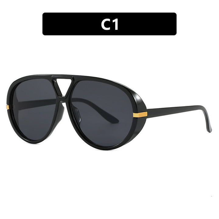 Women's fashionable large sunglasses with elegant frame and protective lenses Kalsten