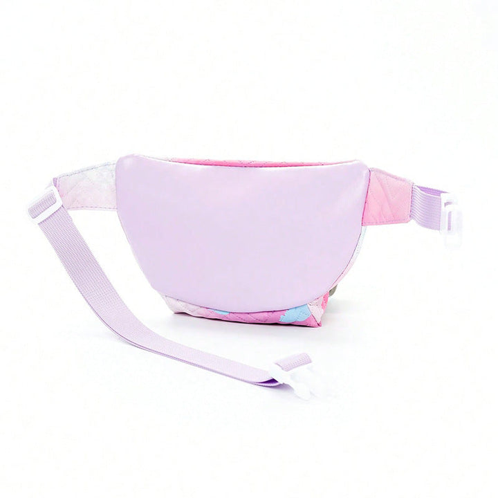Waist bag with heart-shaped design and multiple compartments Kalsten