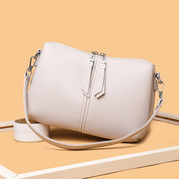 Elegant Structured Shoulder Bag Kalsten