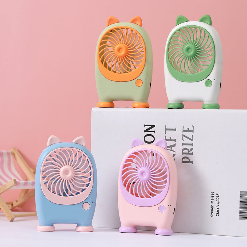 Unisex Portable Mini Handheld Fan in Playful Animal Design Kalsten
