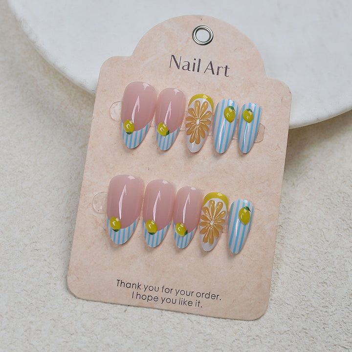 Elegant Artistic Press-On Nails Collection Kalsten
