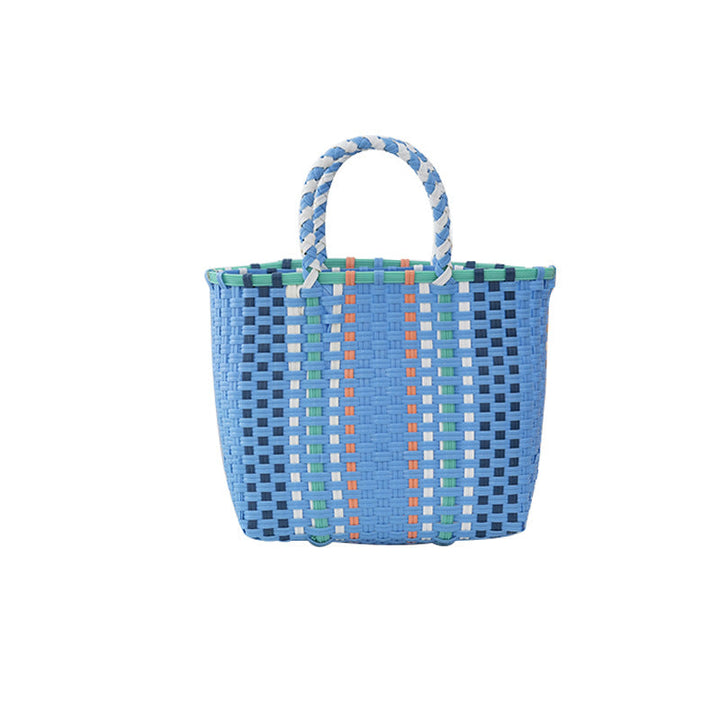 Handbag Made of Durable Plastic Fabric with Braided Design Kalsten