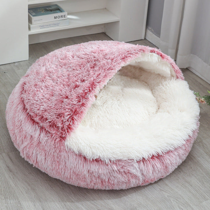 Women's cozy round pet bed Kalsten