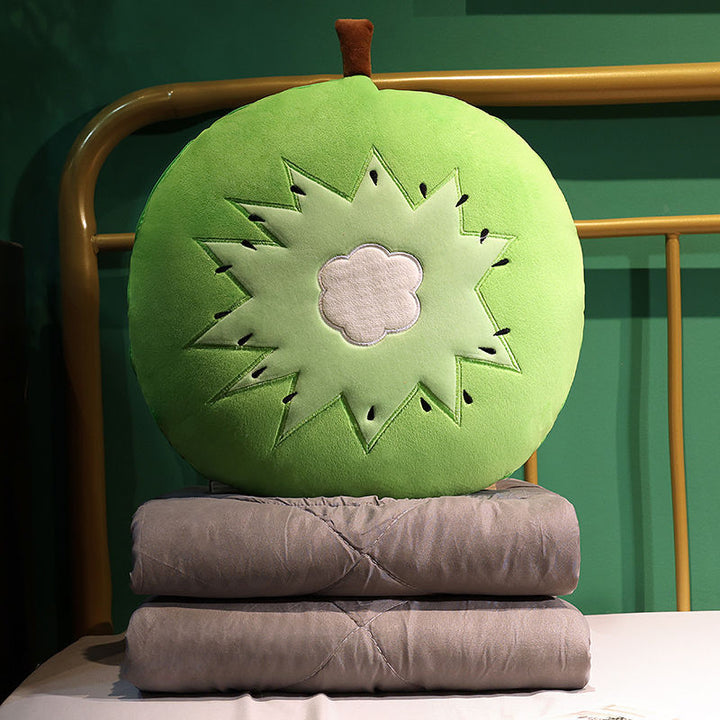 Cuddly cushion with strawberry design Kalsten