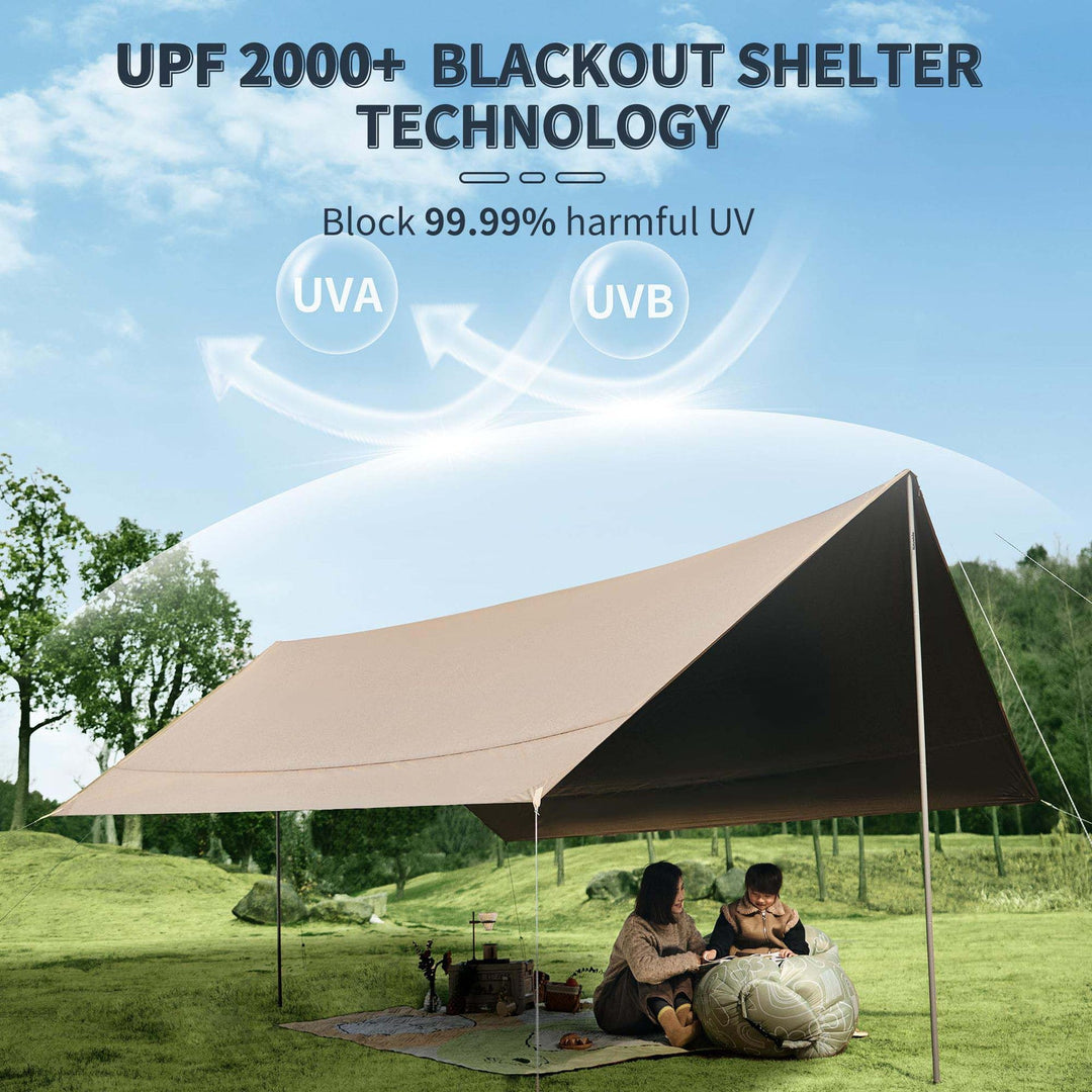 Unisex High Quality UV Protection Camping Sun Sail Kalsten