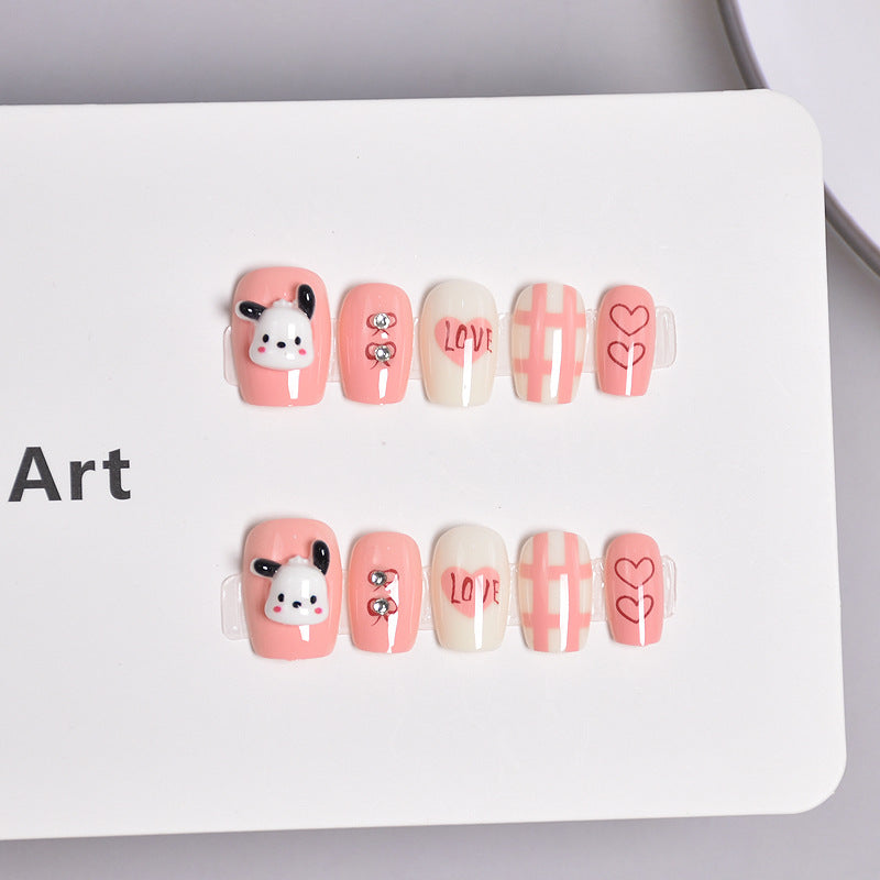Playful Theme Press-On Nail Set Kalsten