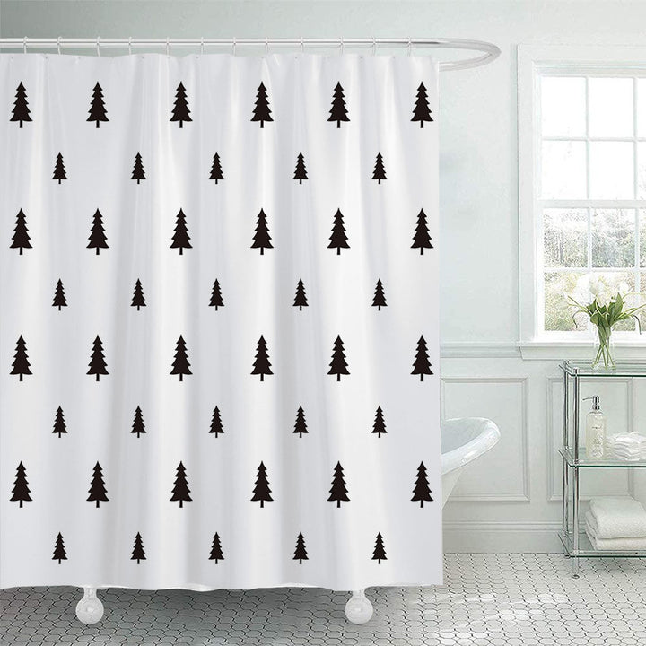 Modern Geometric Shower Curtain Kalsten