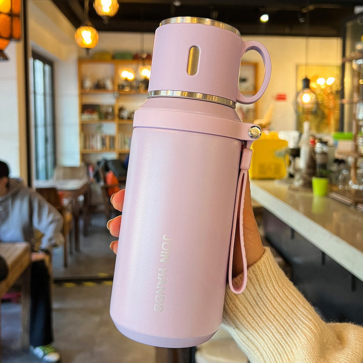 Women's Insulating Water Bottle with Practical Carrying Handle Kalsten