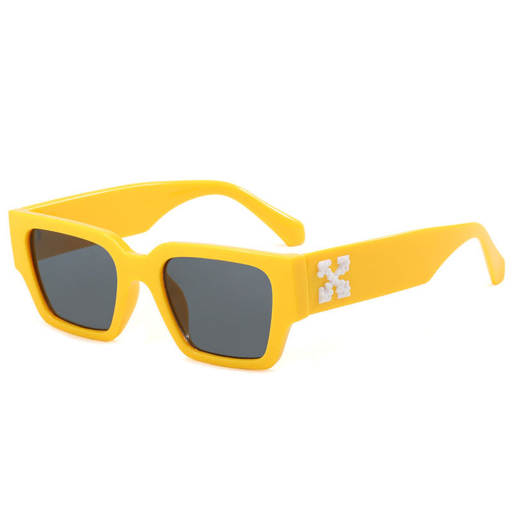 Women stylish oversized sunglasses with unique design Kalsten