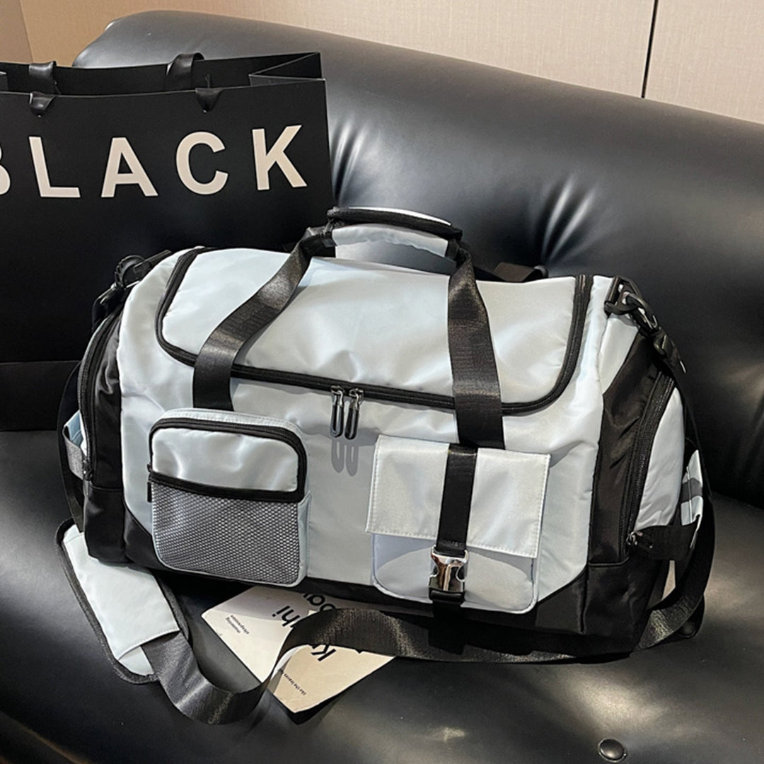 Sporty multifunctional travel bag with external pocket Kalsten