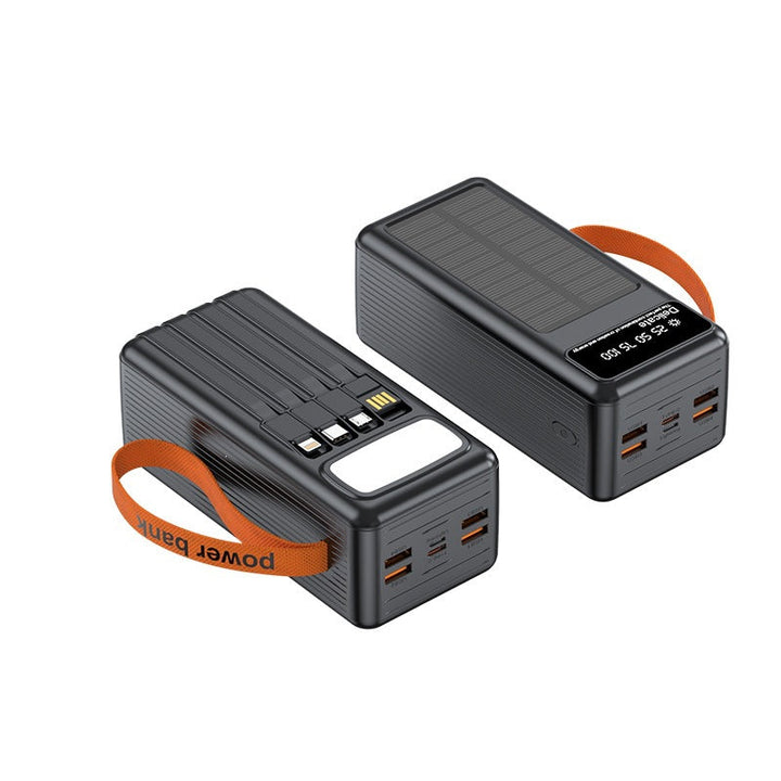 Multifunctional Solar Power Bank with Digital Charging Display Kalsten