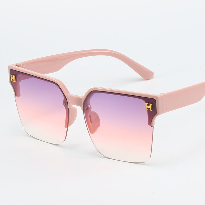 Women square sunglasses with elegant metal frame Kalsten