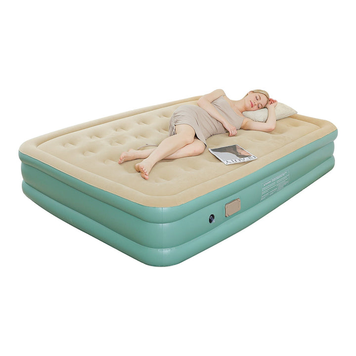 Women's Automatic Inflatable Air Mattress with Integrated Headrests Kalsten