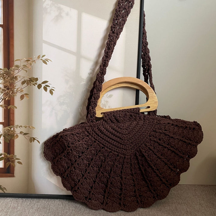 Hand-knotted shoulder bag Kalsten