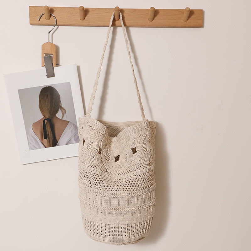 Hand-crocheted cotton bag Kalsten