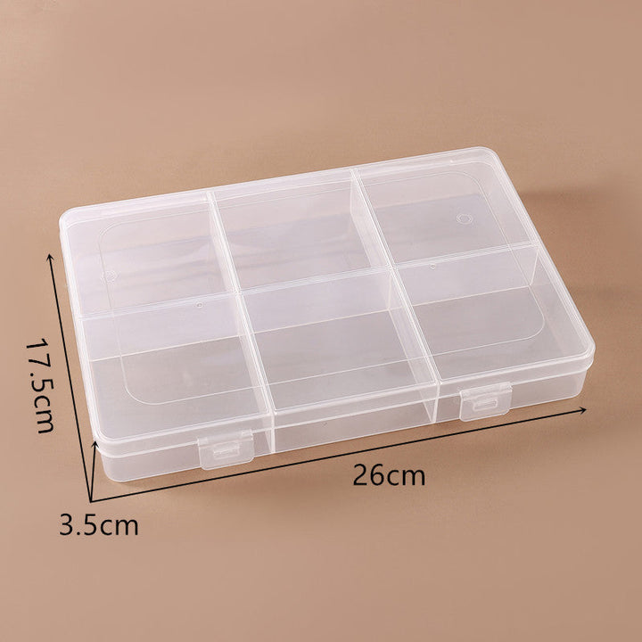 Multi-Compartment Transparent Organizer Box Kalsten