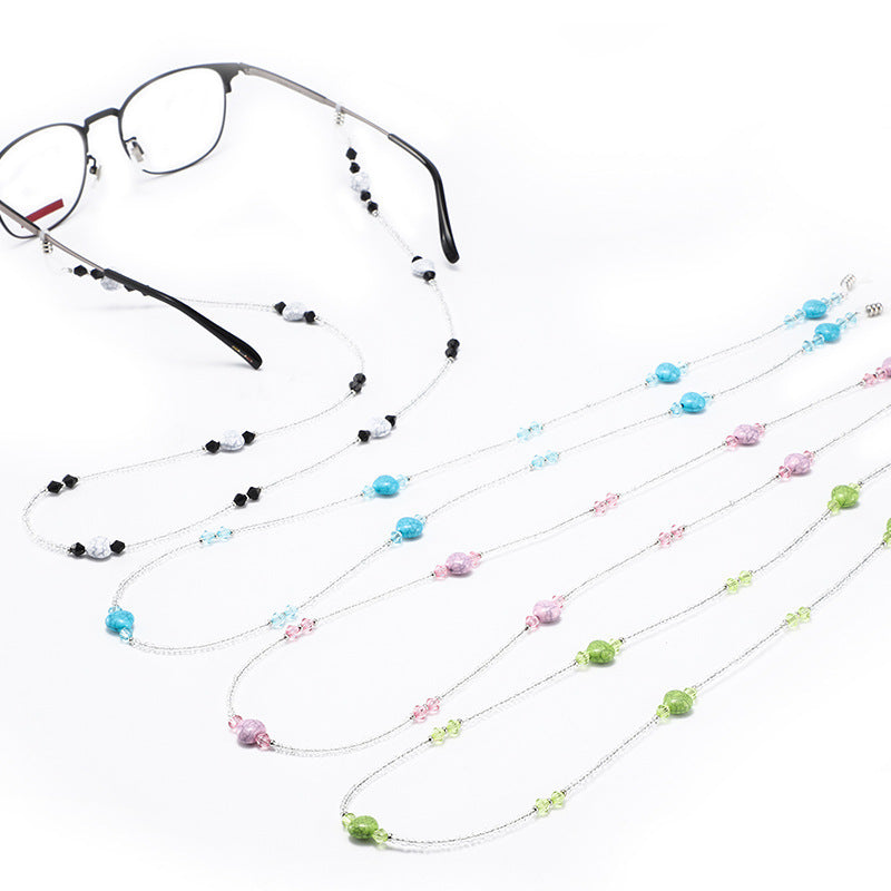 Elegant Beaded Eyewear Chain Kalsten