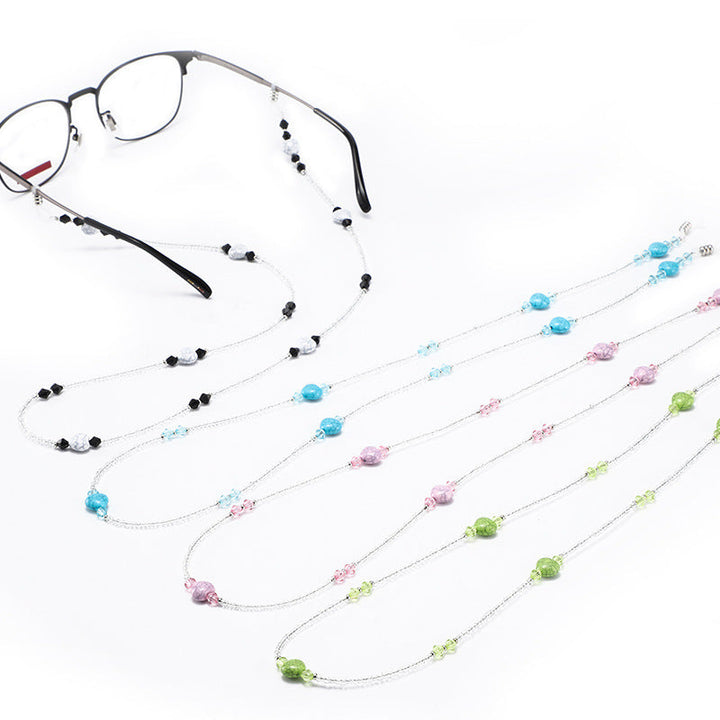 Elegant Beaded Eyewear Chain Kalsten