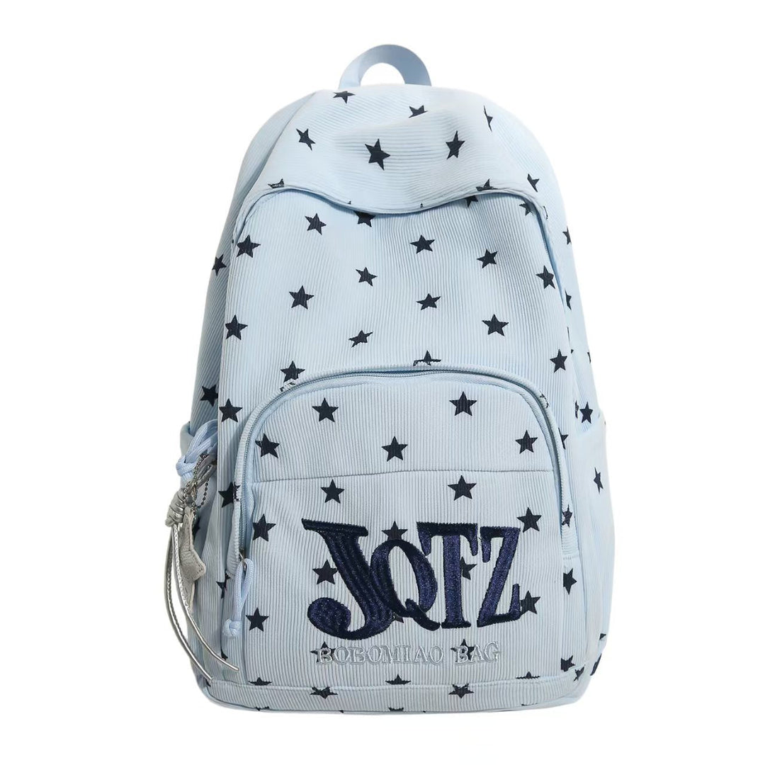 Lightweight Star-Patterned Backpack Kalsten