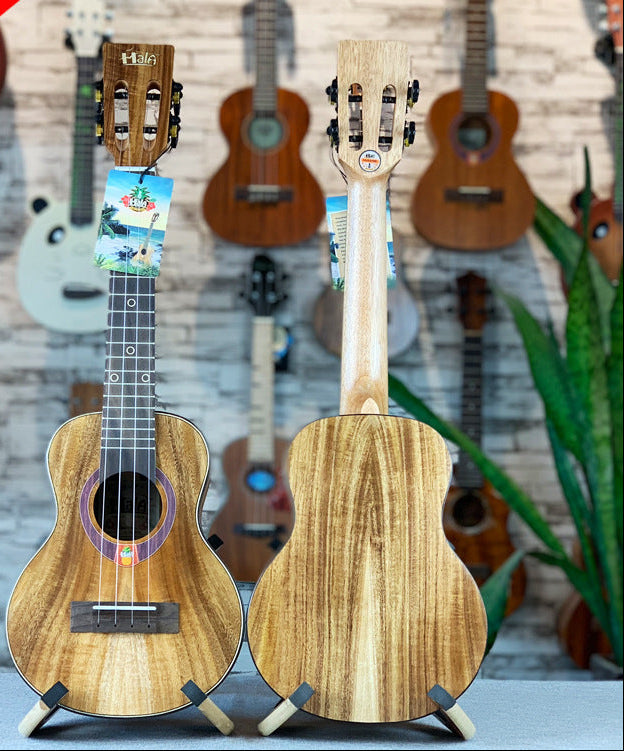 23-Inch Premium Koa Wood Ukulele Kalsten