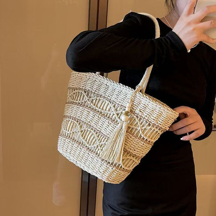 Handbag with Braided Details Kalsten