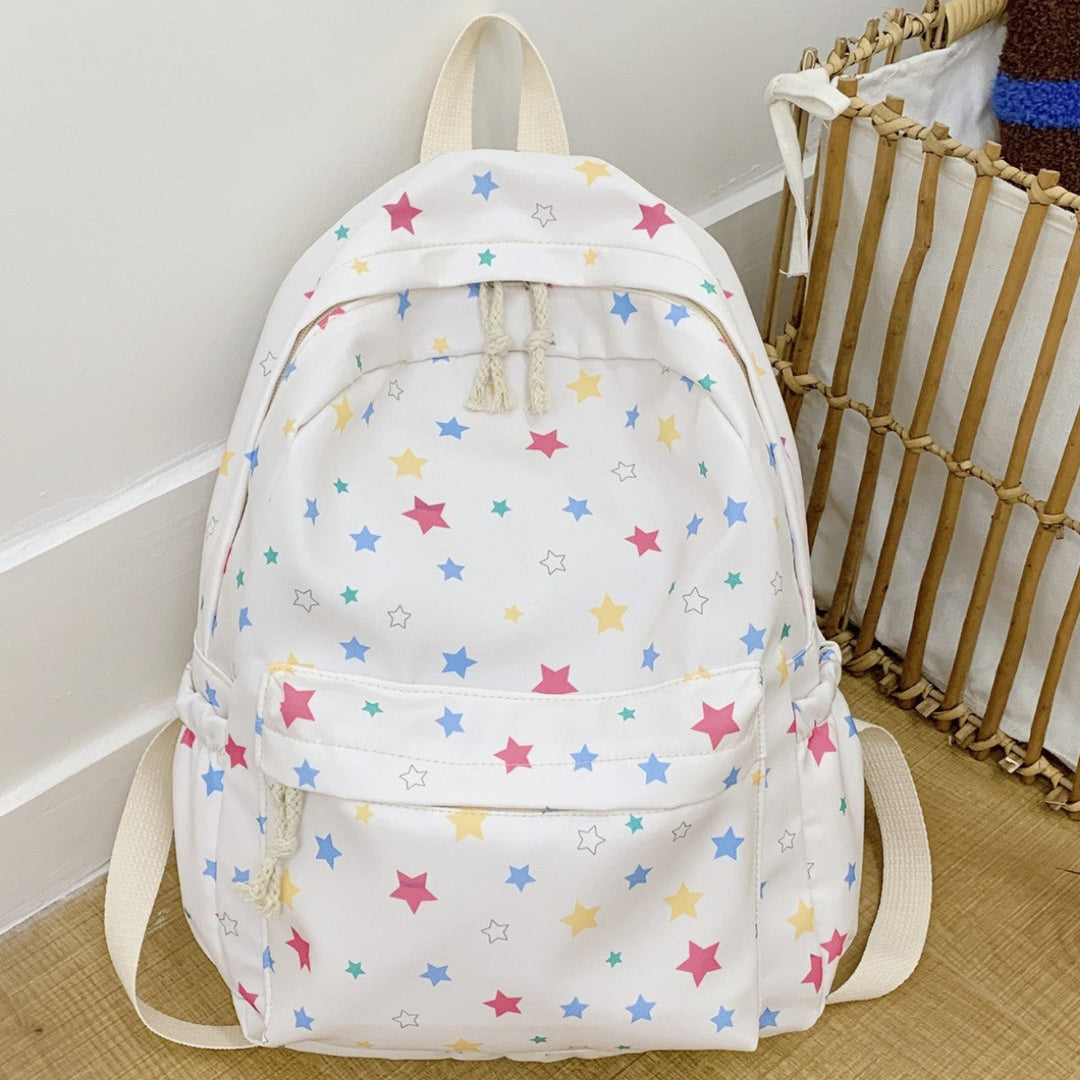 Star-Patterned Lightweight Backpack Kalsten