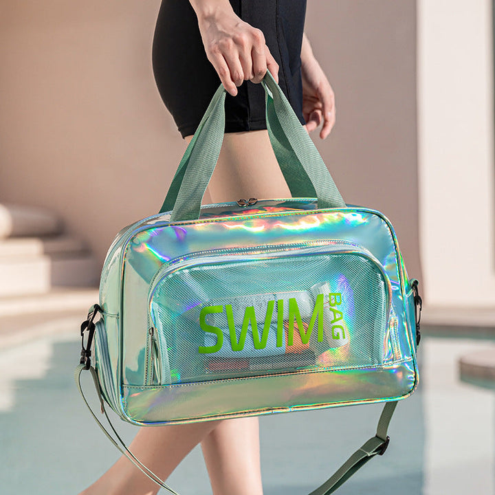 Sporty Swim Bag With Additional Compartments Kalsten