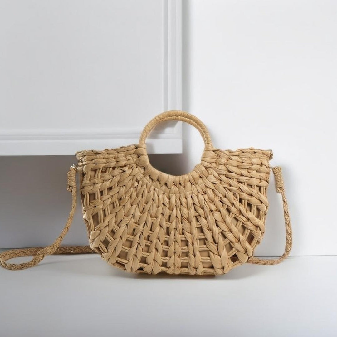 Handcrafted straw bag Kalsten