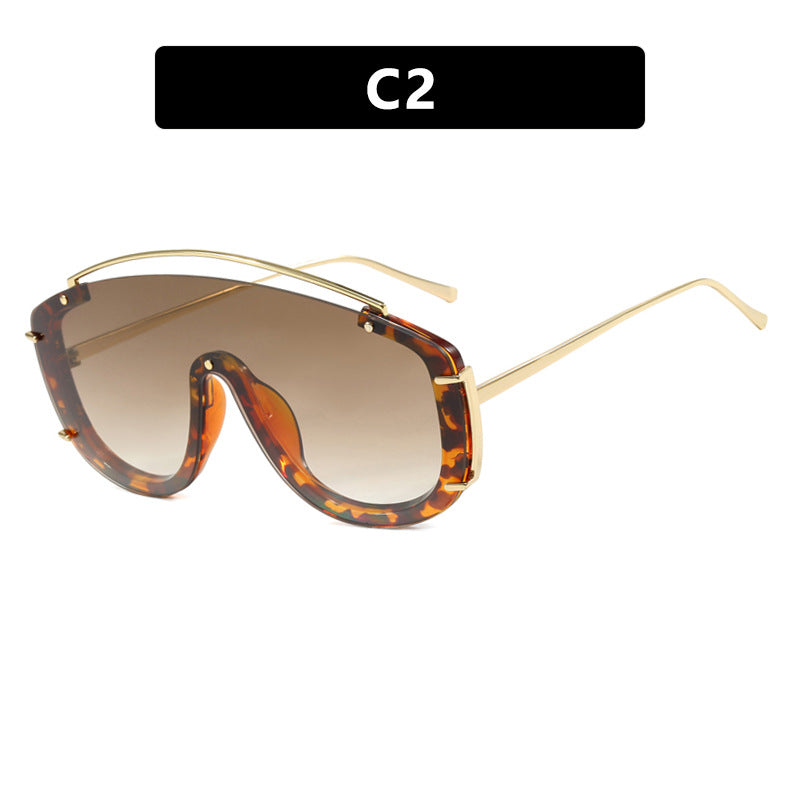 Ladies futuristic oversized sunglasses Kalsten