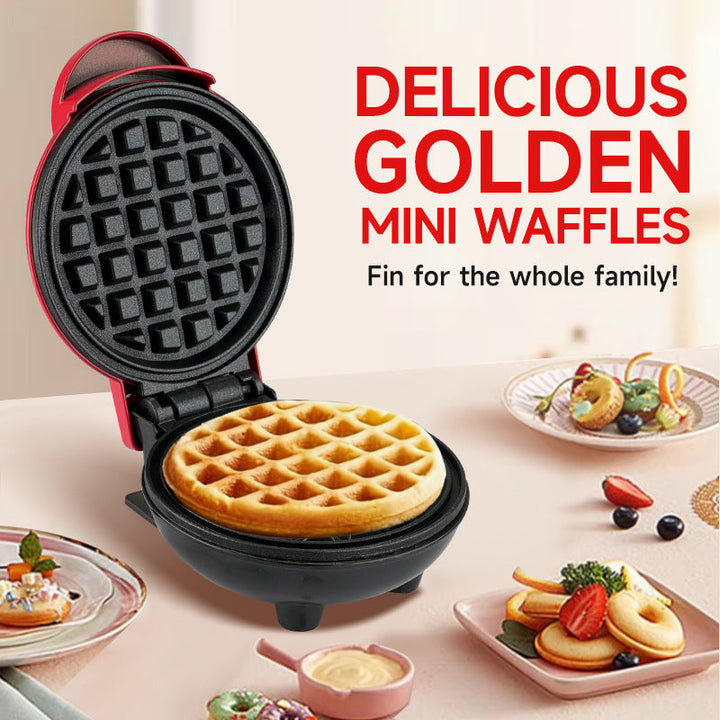 Heart-Shaped Mini Waffle Maker Kalsten