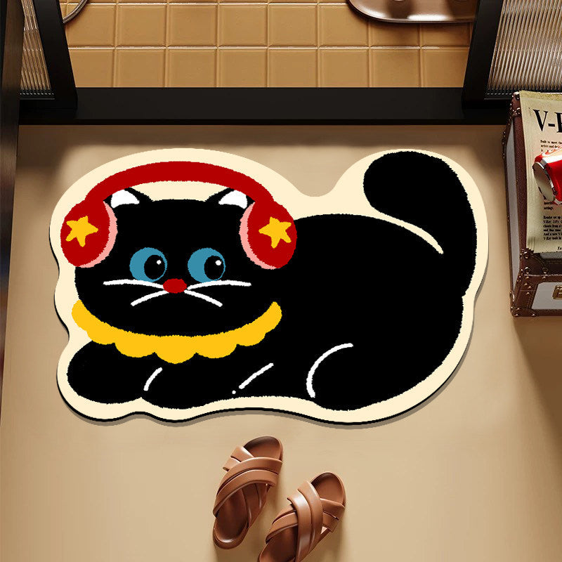 Fun Hamburger-Themed Bath Mat Kalsten