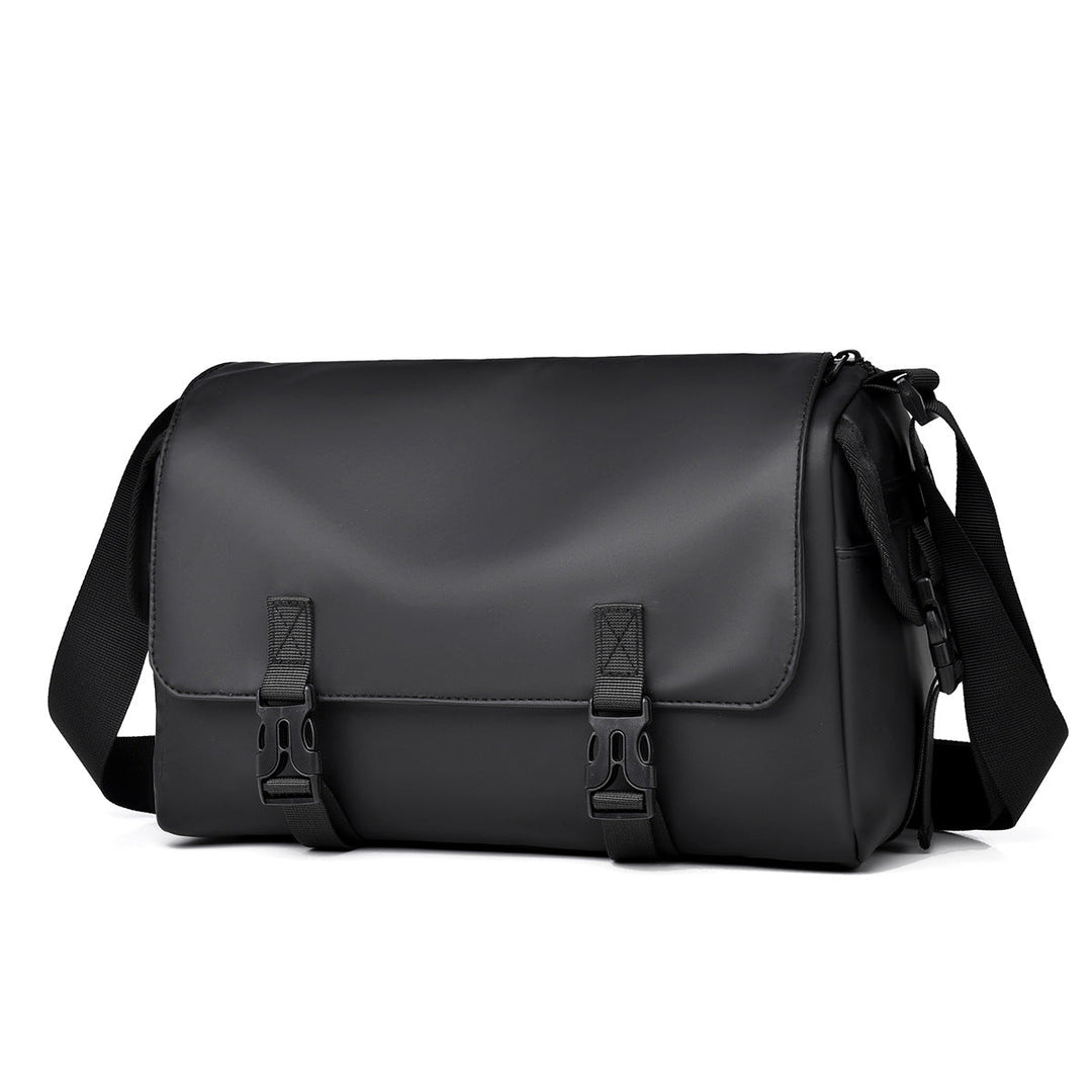 Modular Messenger Bag with Water-Repellent Material and Adjustable Shoulder Strap Kalsten
