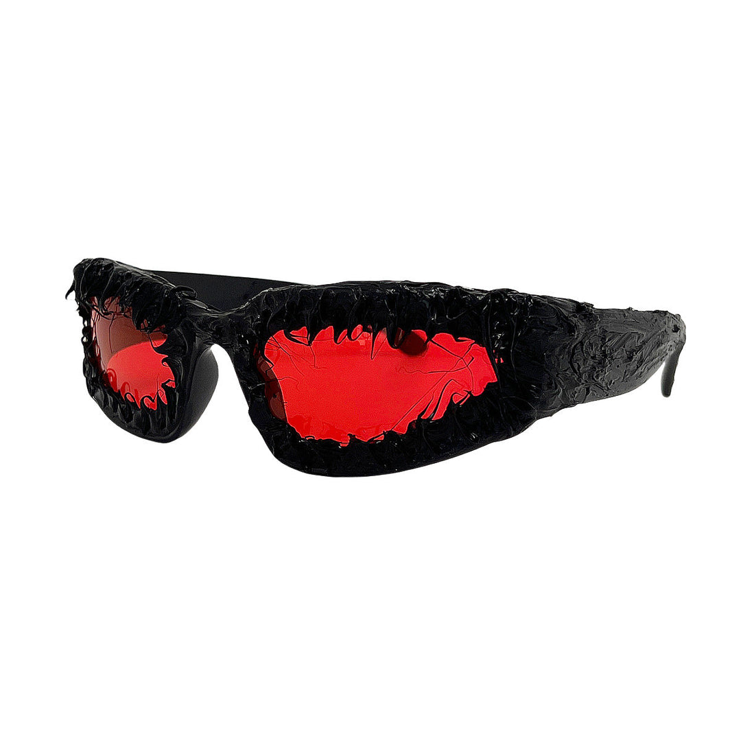 Ladies unique sports sunglasses in futuristic design Kalsten