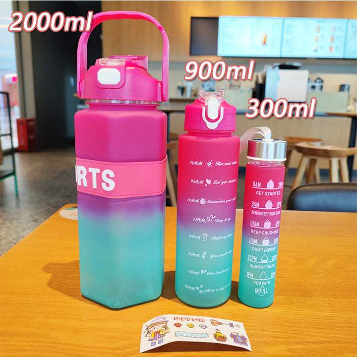 Women's Sports Water Bottle with Motivational Scales Kalsten