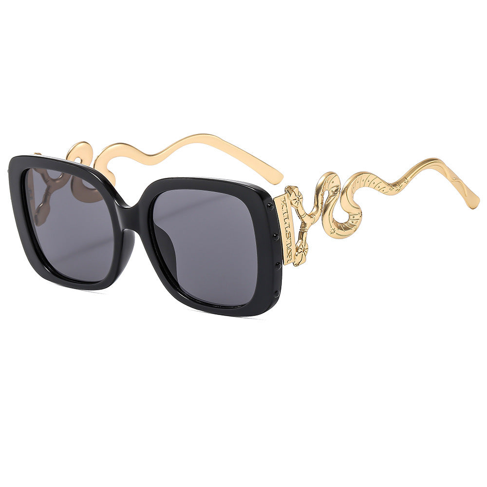 Women's extravagant designer sunglasses with luxurious snake frame Kalsten