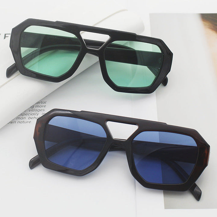 Women's fashionable hexagonal glasses Kalsten