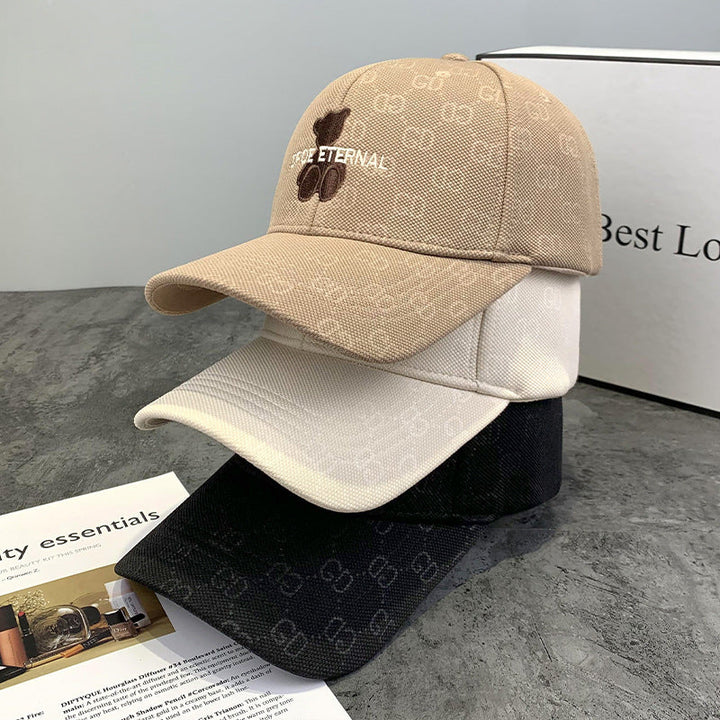 Unisex Textured Cotton Baseball Cap Kalsten