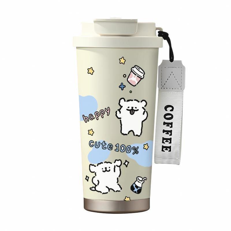 Ladies Insulated Coffee Mug with Funny Hello Kitty Design Kalsten