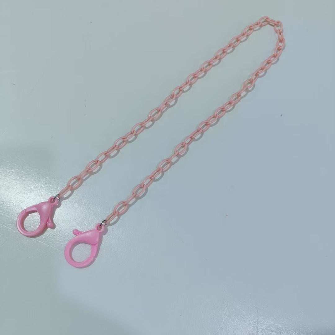 Fashionable Glasses Holder Chain Made of Transparent Material Kalsten