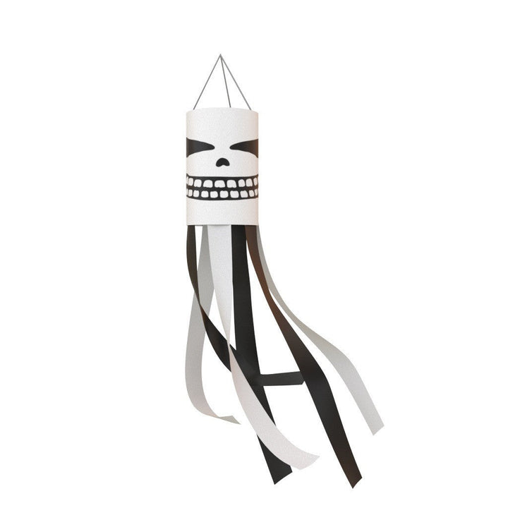 Unisex nan patriotic American flag windsock with long trailing streamers and reinforced hanging loop Kalsten