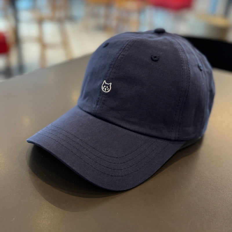 Unisex Cute Cat Embroidered Baseball Cap Kalsten