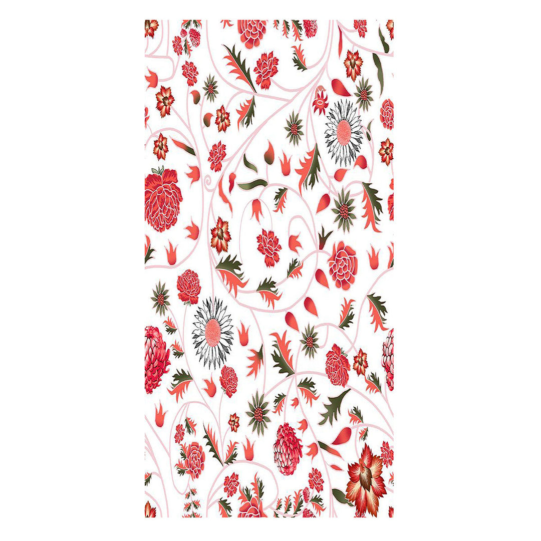 Oversized Microfiber Beach Towel With Retro Daisy Pattern And Quick-Dry Lightweight Weave