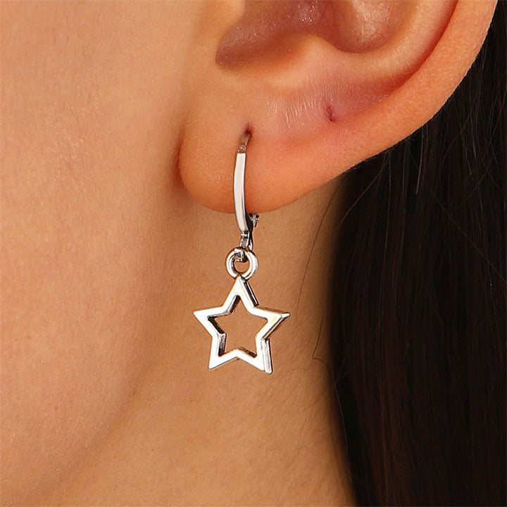 Stylish star earrings Kalsten